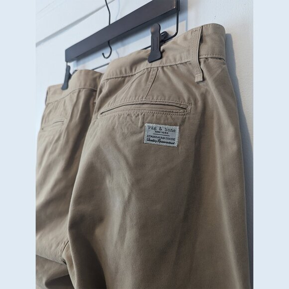 RAG & BONE - Beige cotton pants - Sz 38 - Picture 4 of 9